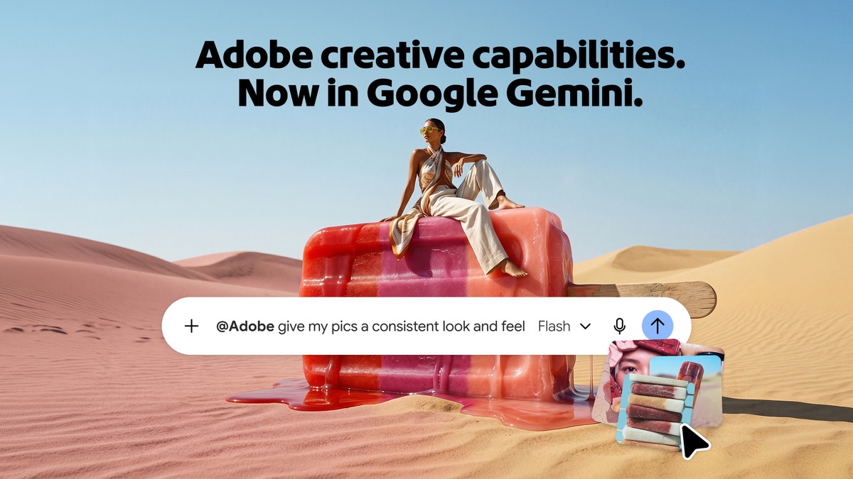 Geminiで利用できるAdobeの創作機能の紹介